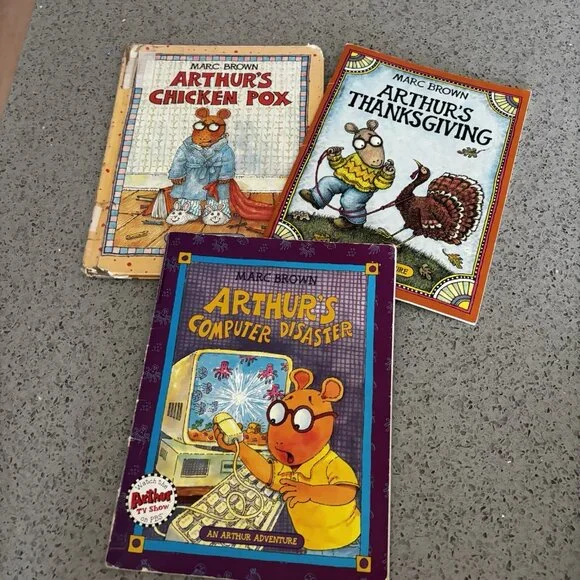 Lot 10 Arthur The Aardvark Vintage Story Books Gift Variety Children’s - Picture 2 of 5